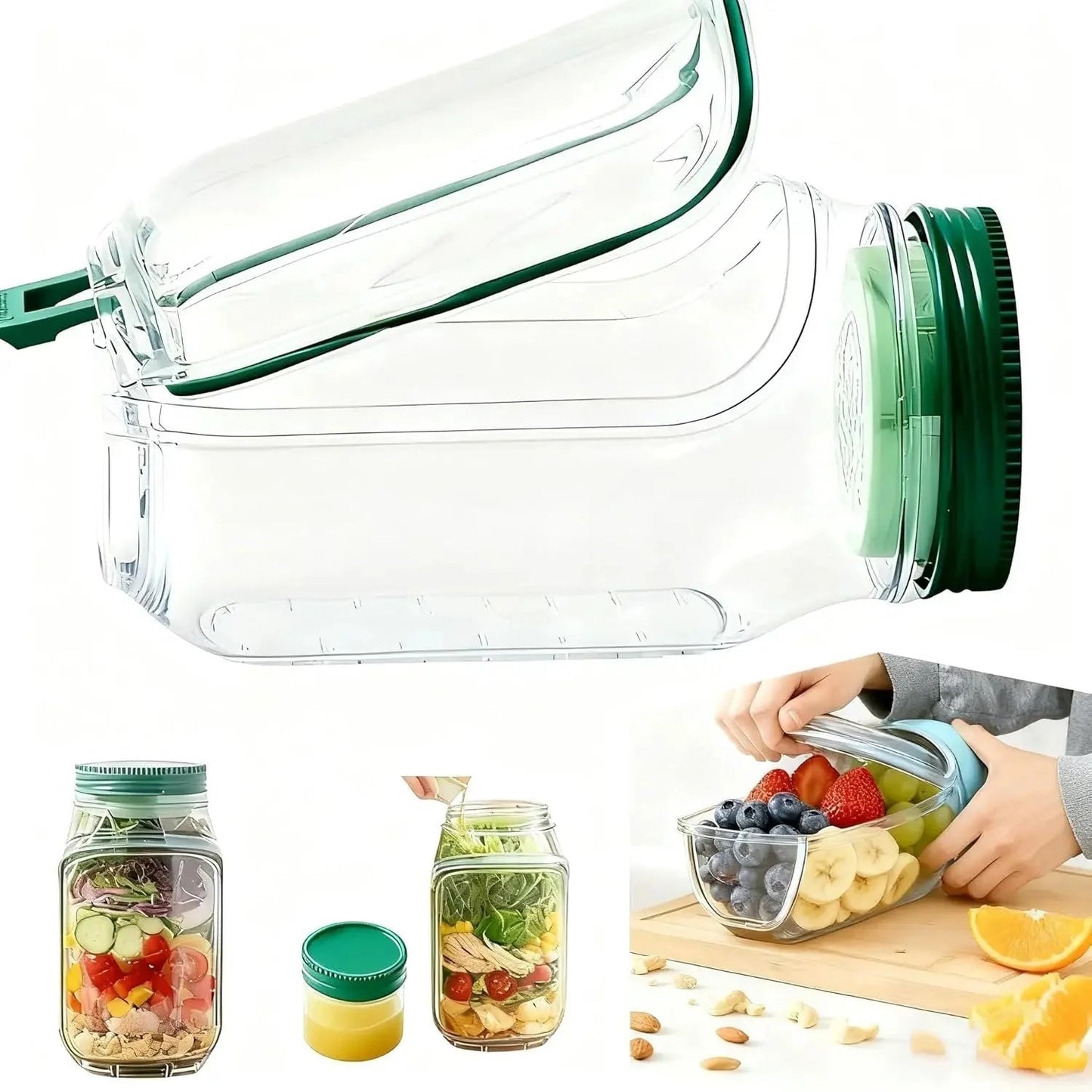 Vitaseal Leakproof Salad Snack Carrier Product Image 07