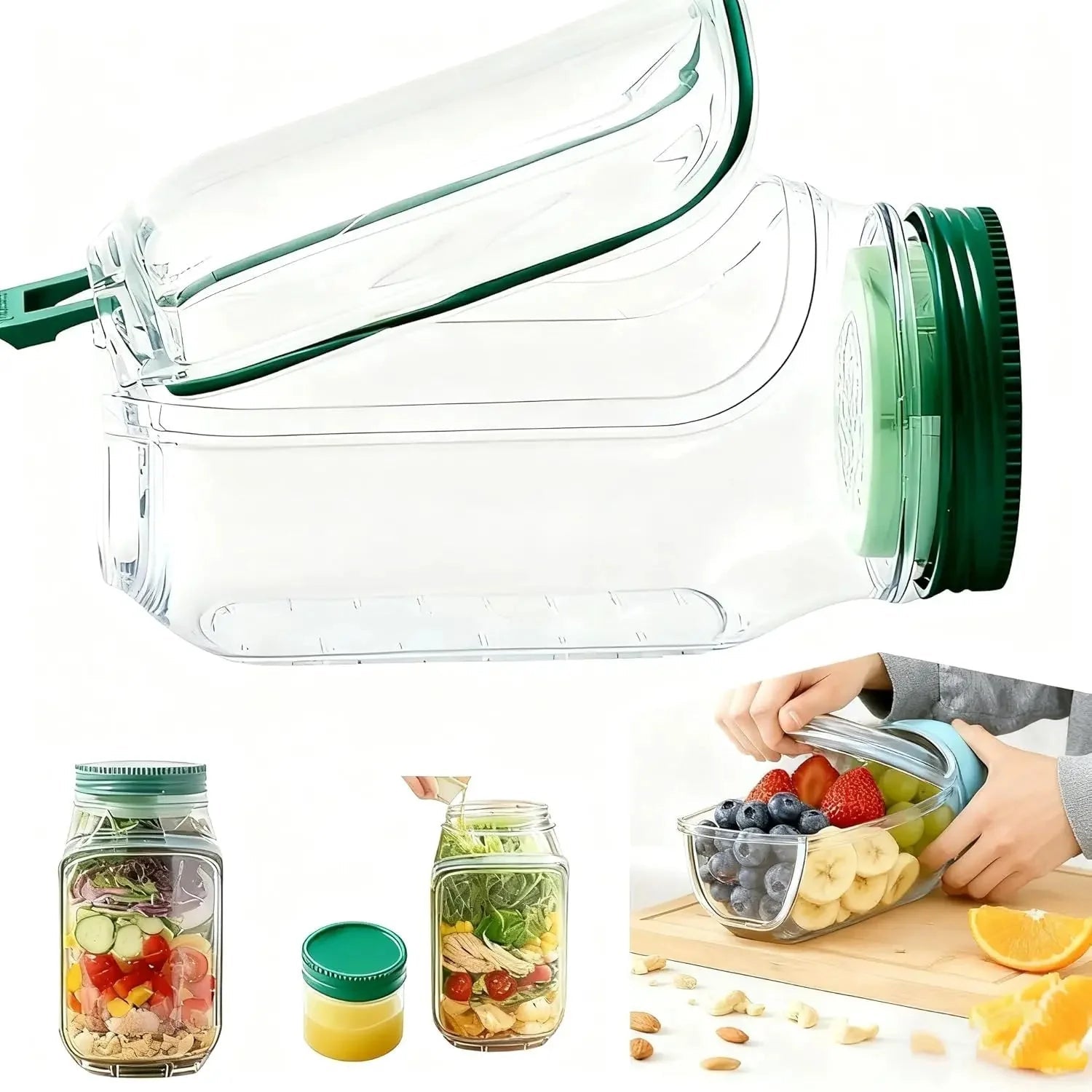 Vitaseal Leakproof Salad Snack Carrier Product Image 07