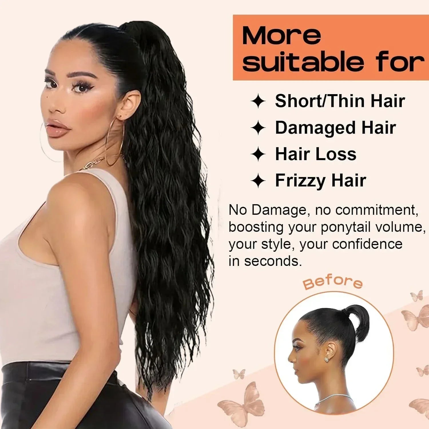 Vivra Volume Ponytail Clip Product Image 07