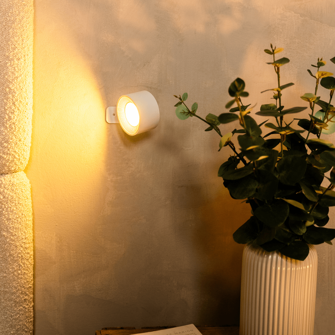 Wallglow Rechargeable Led Wall Lamp Magnetic Aim Product Image 06