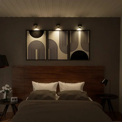 Wallglow Rechargeable Led Wall Lamp Magnetic Aim Product Image 08