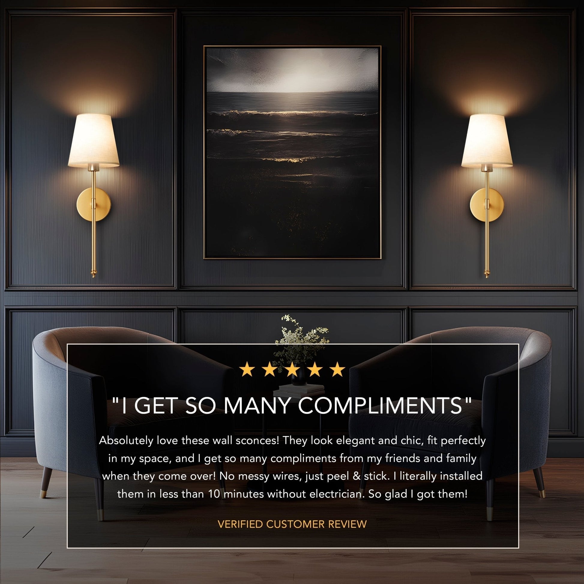 Warm Glow Accent Sconce Product Image 04
