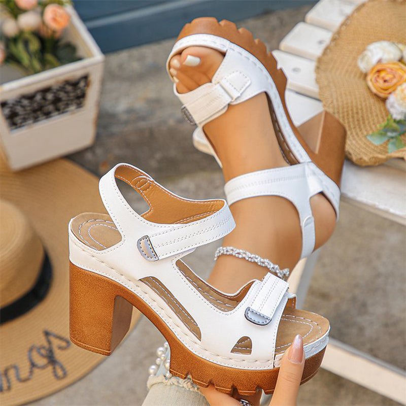Wavestep Adjustable Platform Sandals Product Image 01