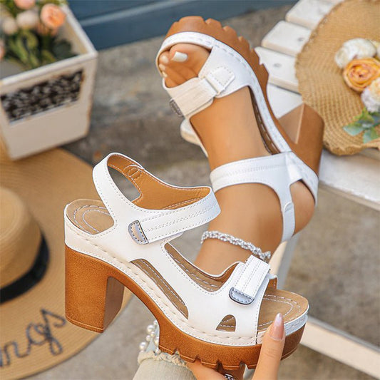 Wavestep Adjustable Platform Sandals Product Image 01