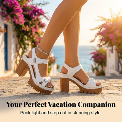 Wavestep Adjustable Platform Sandals Product Image 02