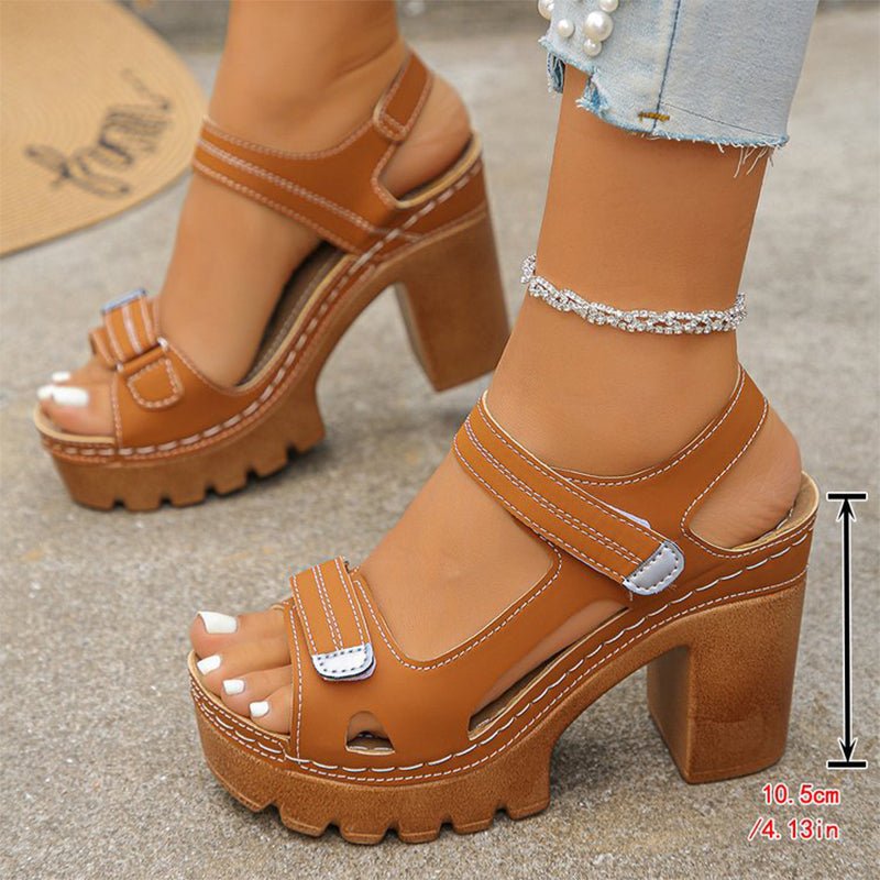 Wavestep Adjustable Platform Sandals Product Image 12