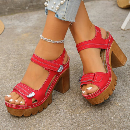 Wavestep Adjustable Platform Sandals Product Image 13