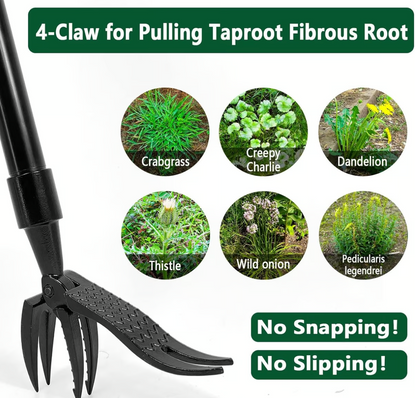 Weedease Stand Up Four Claw Weed Puller Product Image 03