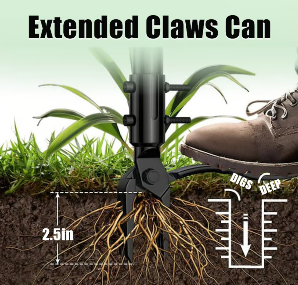 Weedease Stand Up Four Claw Weed Puller Product Image 05