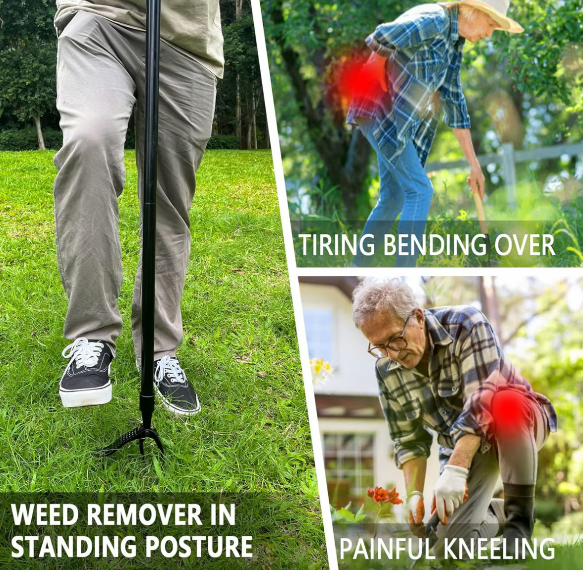 Weedease Stand Up Four Claw Weed Puller Product Image 07