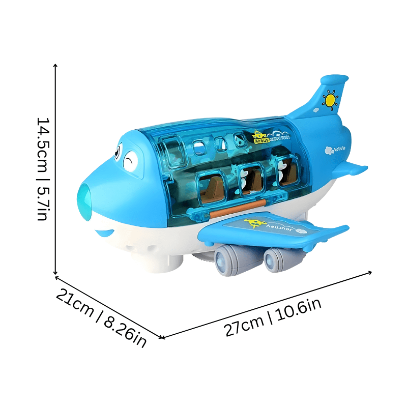 Whirljet Electric Airplane Toy Lights Music Playset Product Image 03