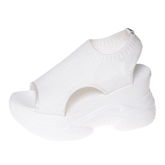 Willow Knit Open Toe Wedge Sandals Product Image 01