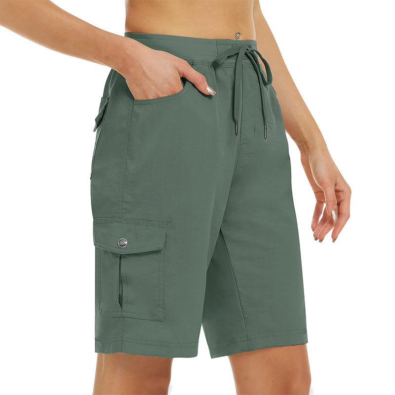 Willow Quick Dry Womens Cargo Shorts Product Image 01