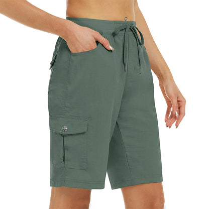 Willow Quick Dry Womens Cargo Shorts Product Image 01
