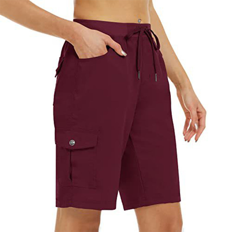 Willow Quick Dry Womens Cargo Shorts Product Image 10
