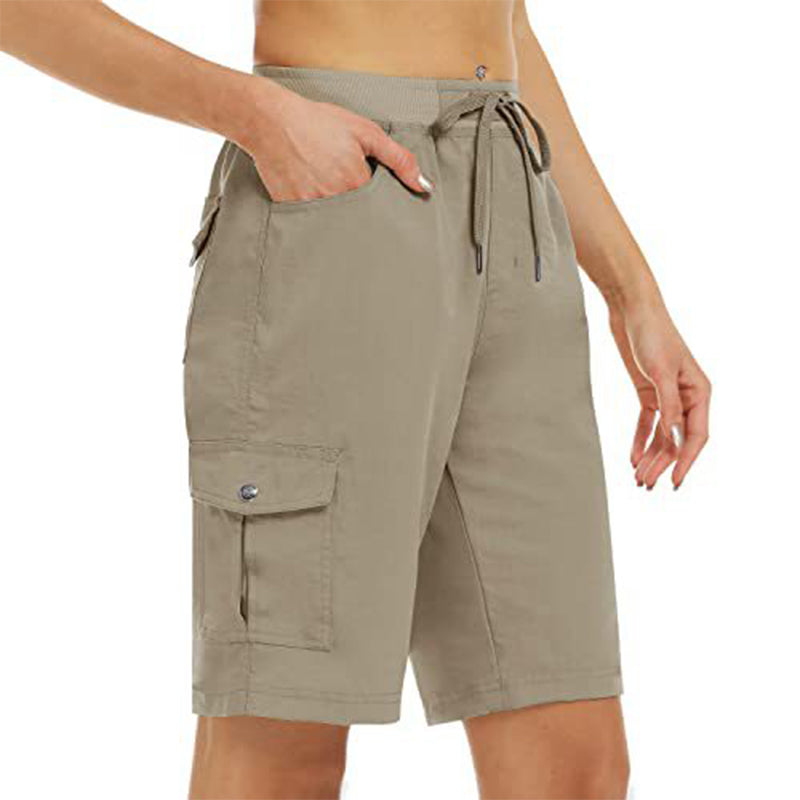 Willow Quick Dry Womens Cargo Shorts Product Image 11