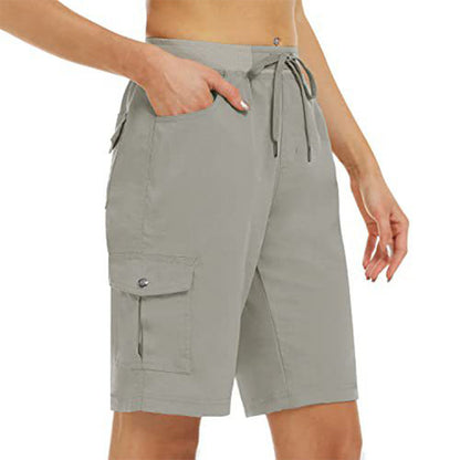 Willow Quick Dry Womens Cargo Shorts Product Image 13