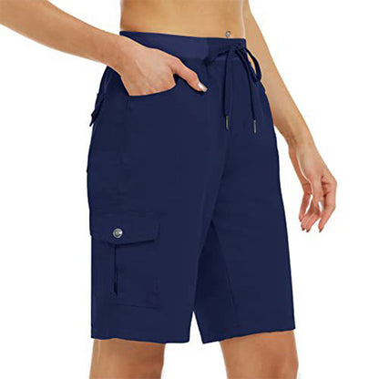 Willow Quick Dry Womens Cargo Shorts Product Image 14