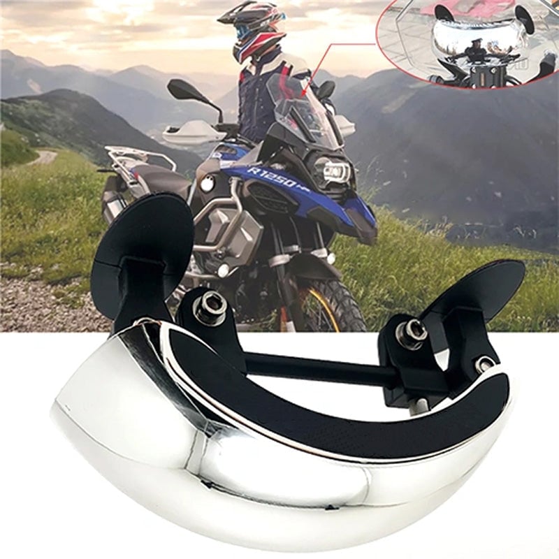 Windpath 180 Parabolic Motorcycle Mirror Product Image 01