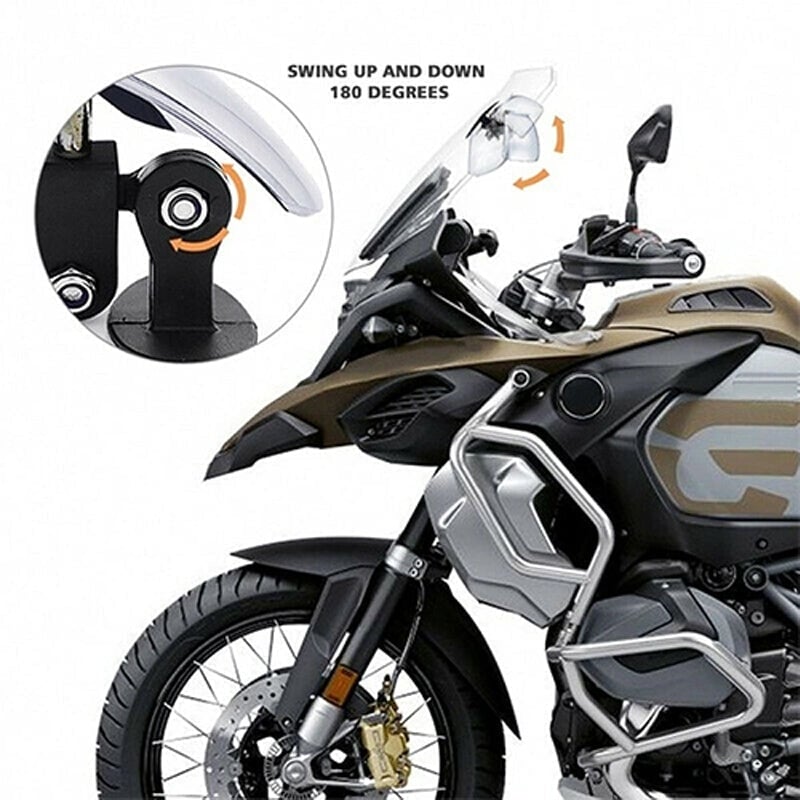 Windpath 180 Parabolic Motorcycle Mirror Product Image 02