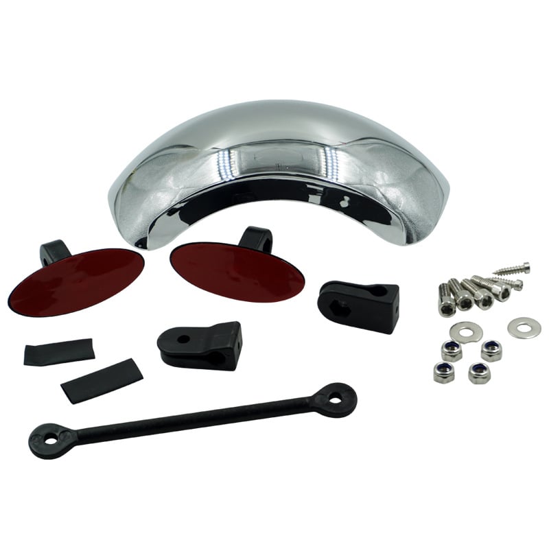 Windpath 180 Parabolic Motorcycle Mirror Product Image 08
