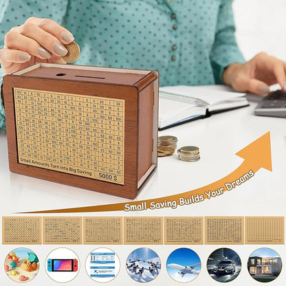 Wishwell Decorative Savings Bank Cash Box Product Image 06