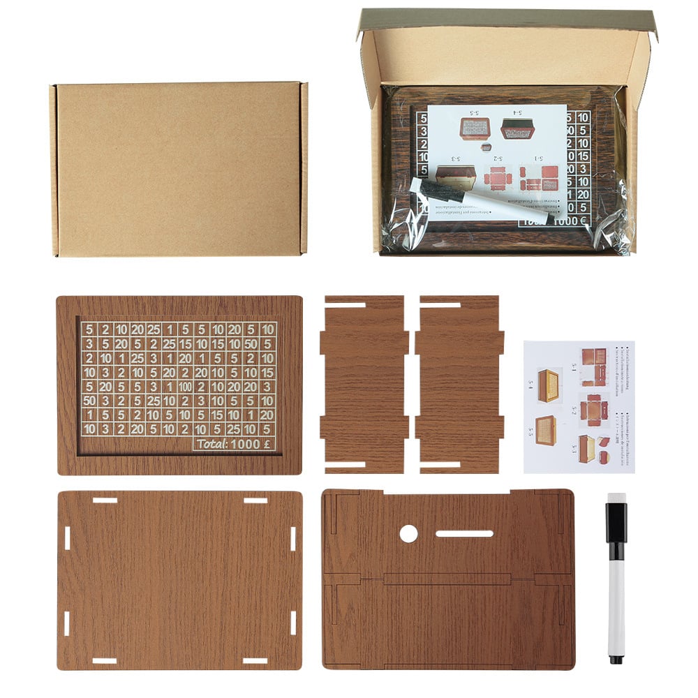 Wishwell Decorative Savings Bank Cash Box Product Image 10