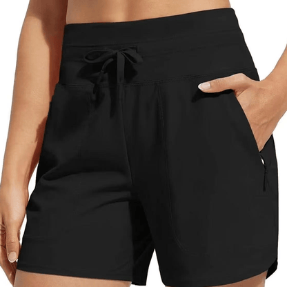 Workout Swim Shorts Upf 50 Zip Pockets Product Image 01