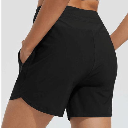 Workout Swim Shorts Upf 50 Zip Pockets Product Image 05