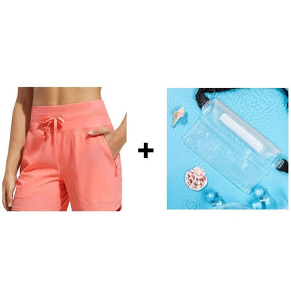 Workout Swim Shorts Upf 50 Zip Pockets Product Image 15