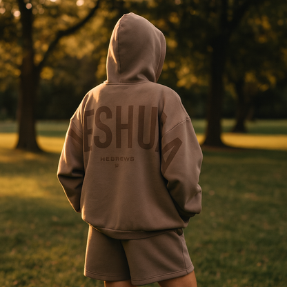 Yield Faith Graphic Oversized Fleece Hoodie Product Image 07