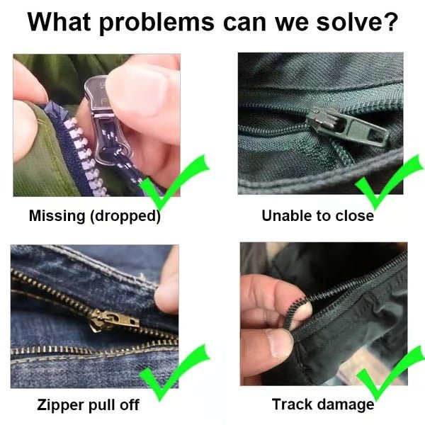 Zipper Rescue Clip Set Tool Free Repair Pulls Product Image 03