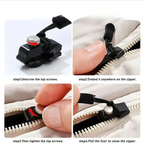 Zipper Rescue Clip Set Tool Free Repair Pulls Product Image 06