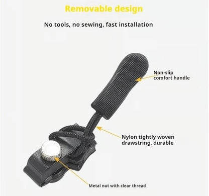 Zipper Rescue Clip Set Tool Free Repair Pulls Product Image 11